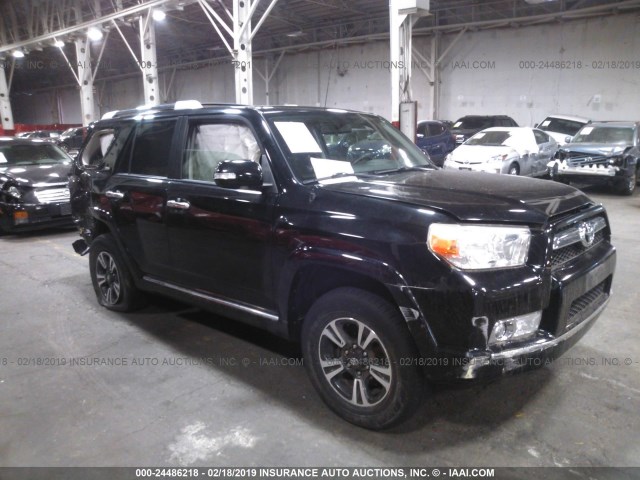 JTEBU5JR9B5046774 - 2011 TOYOTA 4RUNNER SR5/LIMITED/TRAIL BLACK photo 1