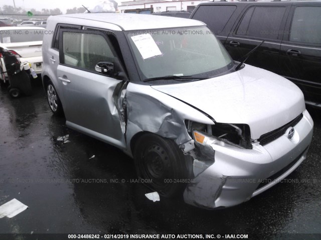 JTLZE4FE6CJ005676 - 2012 TOYOTA SCION XB GRAY photo 1