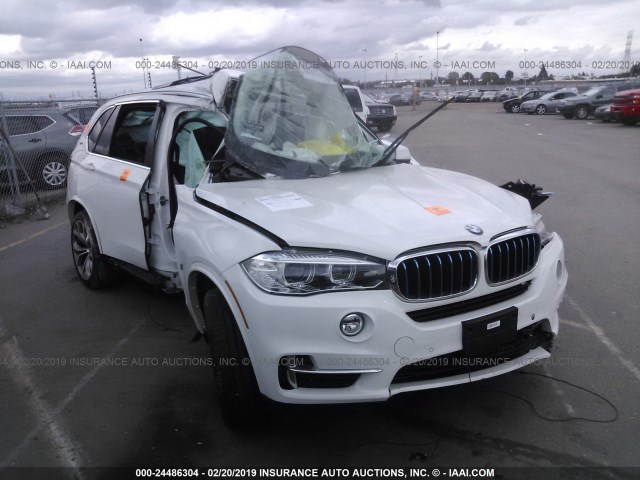 5UXKT0C54J0W00432 - 2018 BMW X5 XDR40E WHITE photo 1