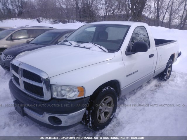 1D7HA16K93J511743 - 2003 DODGE RAM 1500 ST WHITE photo 2