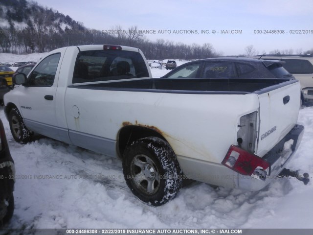 1D7HA16K93J511743 - 2003 DODGE RAM 1500 ST WHITE photo 3