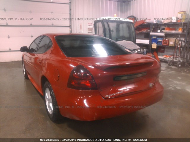2G2WP552X61301857 - 2006 PONTIAC GRAND PRIX RED photo 6