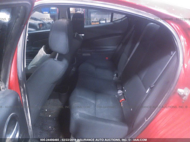 2G2WP552X61301857 - 2006 PONTIAC GRAND PRIX RED photo 8