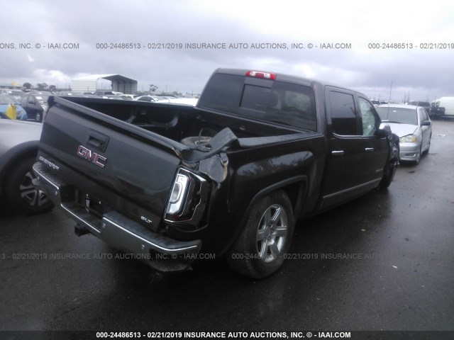 3GTP1NEC5GG242199 - 2016 GMC SIERRA C1500 SLT BLACK photo 4