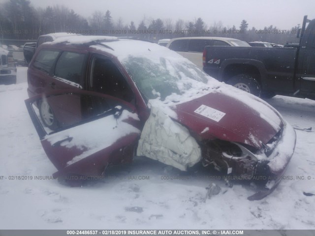 1FAFP36381W191129 - 2001 FORD FOCUS SE/SE COMFORT BURGUNDY photo 1