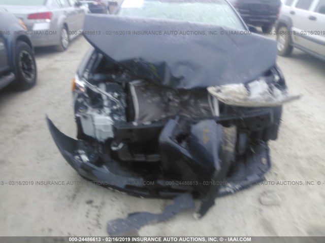 4T1BF1FK0EU388784 - 2014 TOYOTA CAMRY L/SE/LE/XLE 蓝色 照片 6