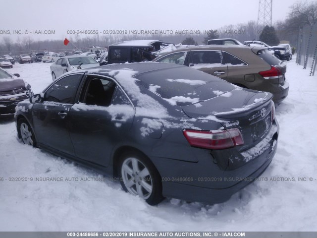 4T1BE46K29U397738 - 2009 TOYOTA CAMRY SE/LE/XLE 灰色 照片 3