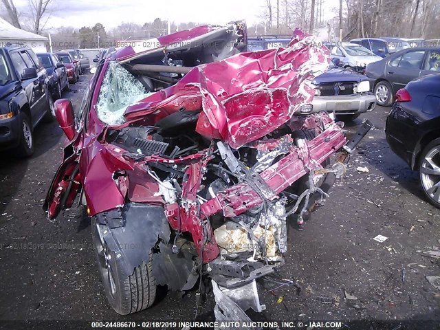 KL4CJCSB8EB704107 - 2014 BUICK ENCORE RED photo 7