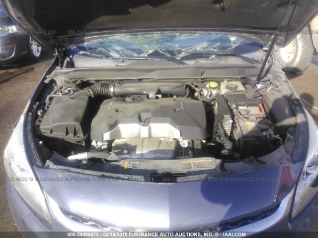 1G11C5SL8EF221326 - 2014 CHEVROLET MALIBU 1LT 蓝色 照片 10