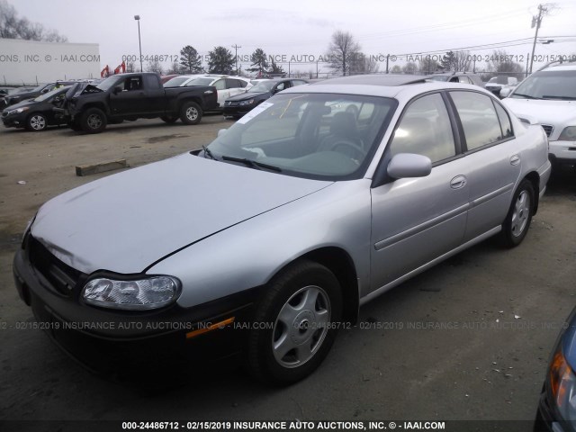1G1NE52J816151802 - 2001 CHEVROLET MALIBU LS 银色 照片 2