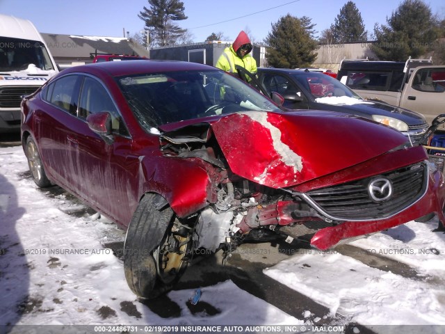 JM1GJ1U58G1427096 - 2016 MAZDA 6 SPORT RED photo 1