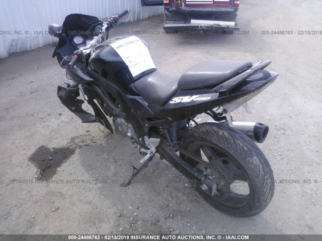 JS1VP53A882102644 - 2008 SUZUKI SV650 BLACK photo 3