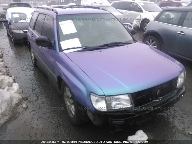 JF1SF6557XH713137 - 1999 SUBARU FORESTER S/S LIMITED BLUE photo 1