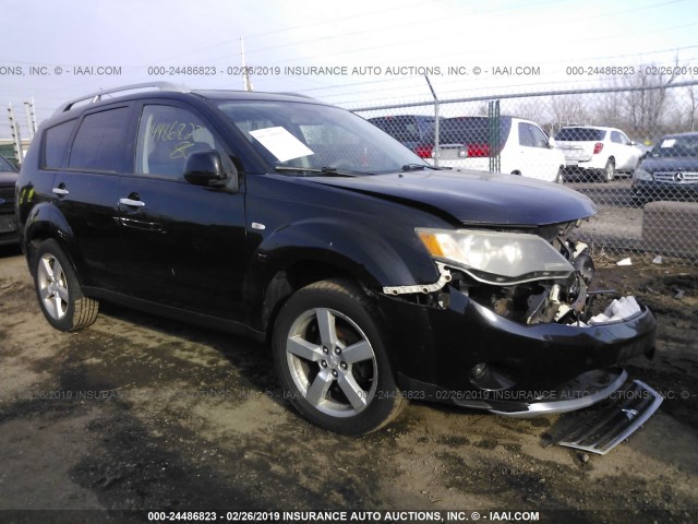 Ja4ms41x47u 07 Mitsubishi Outlander Xls Black Price History History Of Past Auctions Prices And Bids History Of Salvage And Used Vehicles