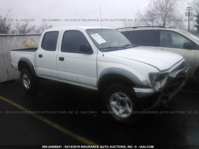 5TEHN72N11Z766942 - 2001 TOYOTA TACOMA DOUBLE CAB 白色 照片 1