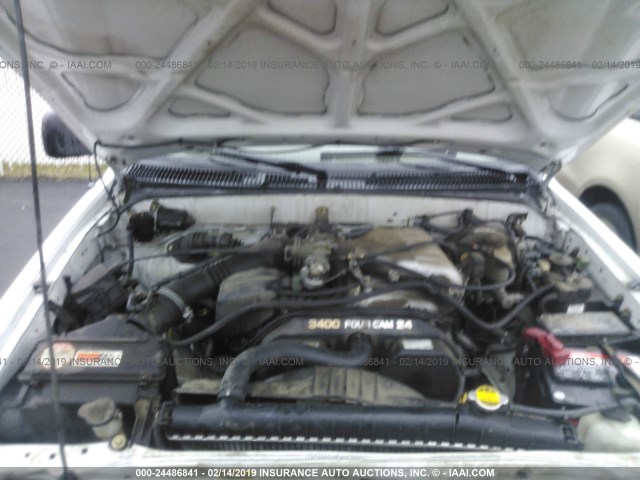 5TEHN72N11Z766942 - 2001 TOYOTA TACOMA DOUBLE CAB 白色 照片 10