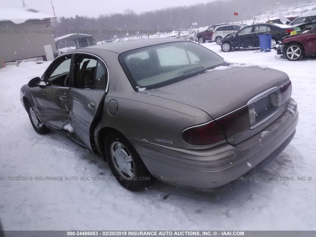 1G4HR54K0YU201544 - 2000 BUICK LESABRE LIMITED GOLD photo 3