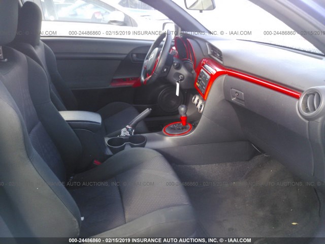 JTKJF5C76C3037929 - 2012 TOYOTA SCION TC ლურჯი ფოტო 5