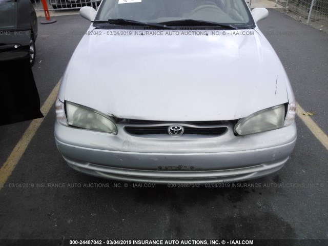 1NXBR12E4YZ362877 - 2000 TOYOTA COROLLA VE/CE/LE GRAY photo 6