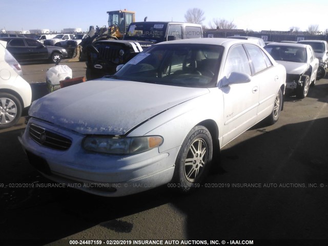 2G4WB55K0Y1268568 - 2000 BUICK REGAL LS WHITE photo 2