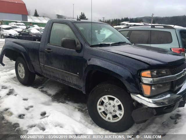 1GCDT14E888141173 - 2008 CHEVROLET COLORADO BLUE photo 1