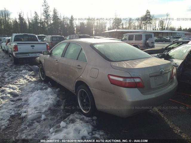 4T1BE46K19U284170 - 2009 TOYOTA CAMRY SE/LE/XLE 香槟色 照片 3