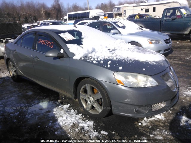 1G2ZL577594230125 - 2009 PONTIAC G6 GXP GRAY photo 1