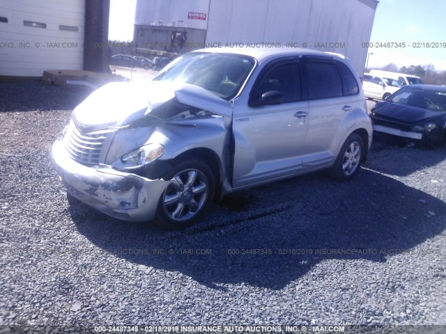 3C4FY48B32T361177 - 2002 CHRYSLER PT CRUISER CLASSIC SILVER photo 2