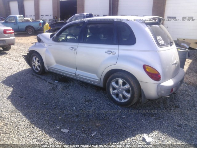 3C4FY48B32T361177 - 2002 CHRYSLER PT CRUISER CLASSIC SILVER photo 3