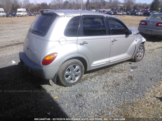 3C4FY48B32T361177 - 2002 CHRYSLER PT CRUISER CLASSIC SILVER photo 4