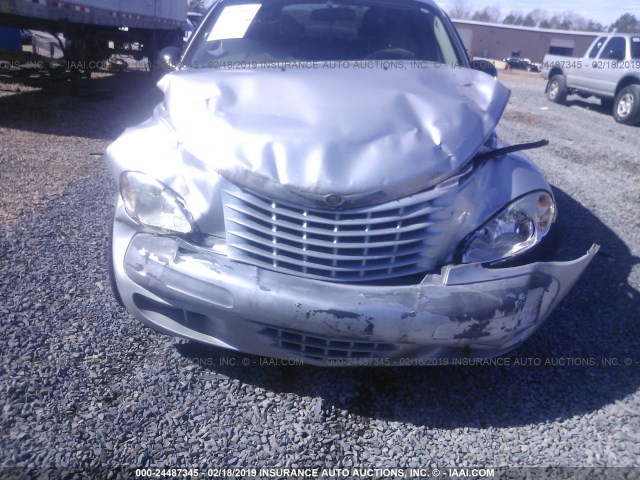 3C4FY48B32T361177 - 2002 CHRYSLER PT CRUISER CLASSIC SILVER photo 6