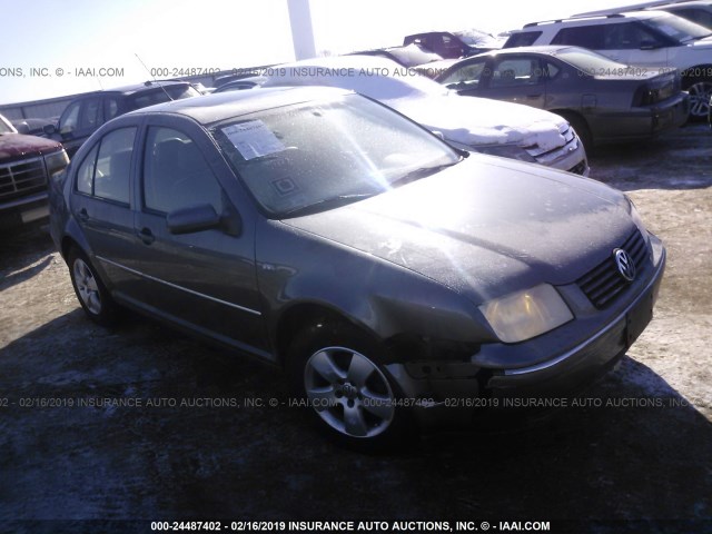 3VWSK69M25M028363 - 2005 VOLKSWAGEN JETTA GLS GRAY photo 1