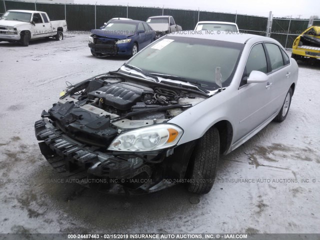 2G1WA5E31E1188314 - 2014 CHEVROLET IMPALA LIMITED LS WHITE photo 2