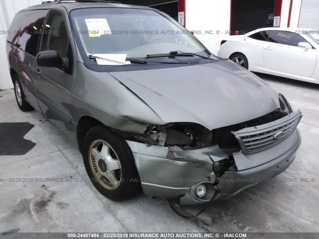 2FMZA51483BA33605 - 2003 FORD WINDSTAR LX GREEN photo 6