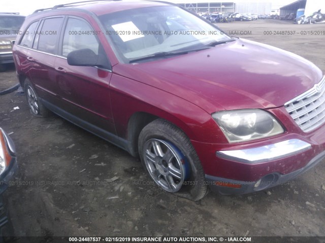 2C8GF68464R343381 - 2004 CHRYSLER PACIFICA PURPLE photo 6