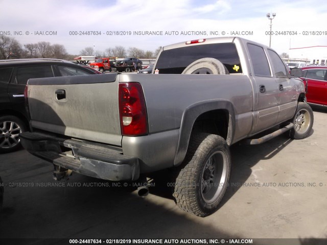 1GCHC23193F188772 - 2003 CHEVROLET SILVERADO C2500 HEAVY DUTY SILVER photo 4