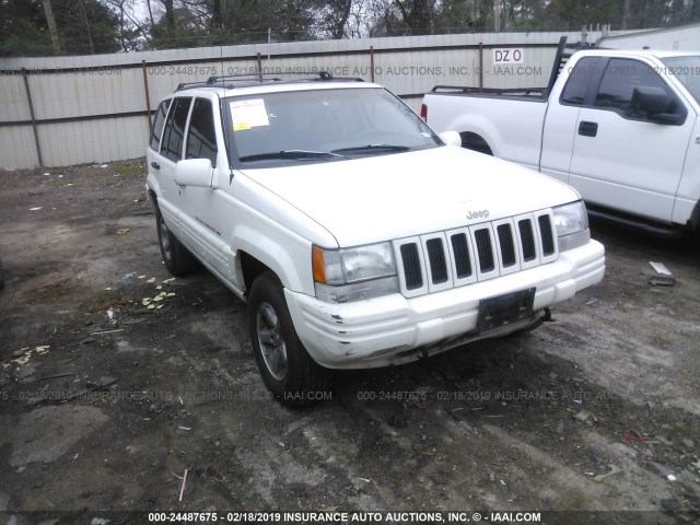 1J4GZ78Y0VC743362 - 1997 JEEP GRAND CHEROKEE LIMITED/ORVIS WHITE photo 1