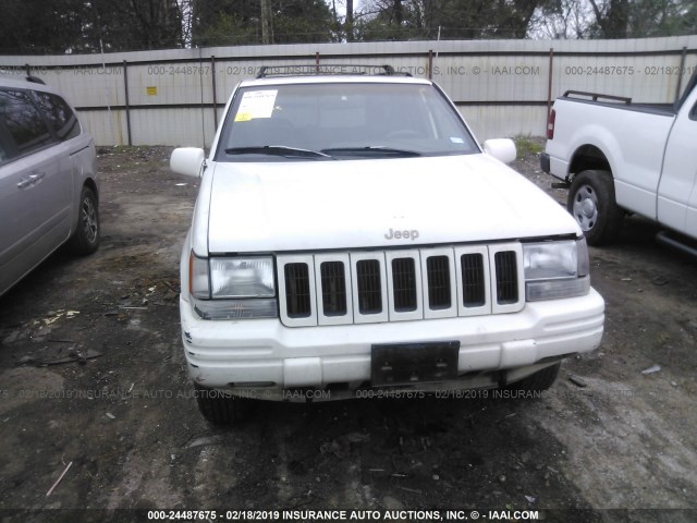 1J4GZ78Y0VC743362 - 1997 JEEP GRAND CHEROKEE LIMITED/ORVIS WHITE photo 6