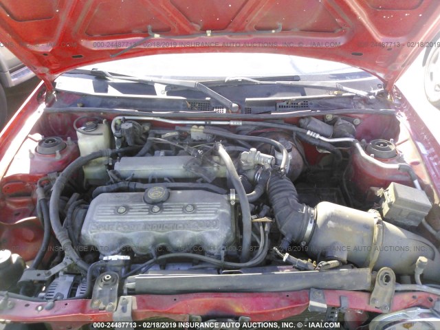 1MEFM10P8XW612714 - 1999 MERCURY TRACER GS/TRIO RED photo 10