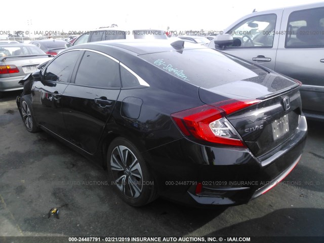 2HGFC1F74GH634155 - 2016 HONDA CIVIC EXL BLACK photo 3