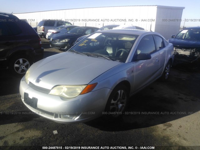 1G8AW12F35Z132287 - 2005 SATURN ION LEVEL 3 GRAY photo 2