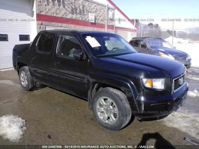 2HJYK16388H541059 - 2008 HONDA RIDGELINE RTX BLACK photo 1