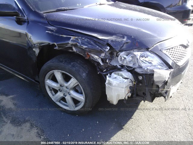 4T1BF3EK1BU125521 - 2011 TOYOTA CAMRY SE/LE/XLE BLACK photo 6