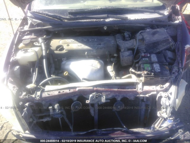 JTKDE177X50019005 - 2005 TOYOTA SCION TC იასამნისფერი ფოტო 10