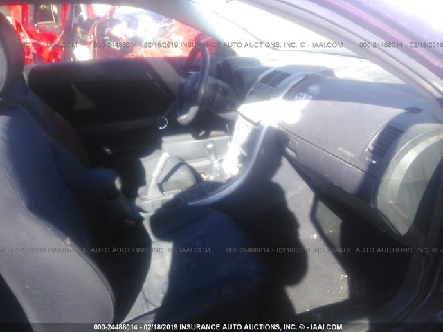 JTKDE177X50019005 - 2005 TOYOTA SCION TC იასამნისფერი ფოტო 5