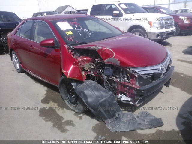 4T4BF1FK8DR319653 - 2013 TOYOTA CAMRY L/SE/LE/XLE 红色 照片 6