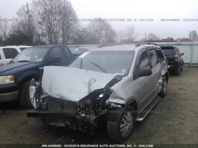 5TDZK23C79S261669 - 2009 TOYOTA SIENNA CE/LE SILVER photo 6