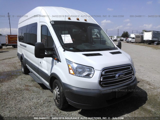 1FBVU4XGXGKA49679 - 2016 FORD TRANSIT T-350 HD WHITE photo 1