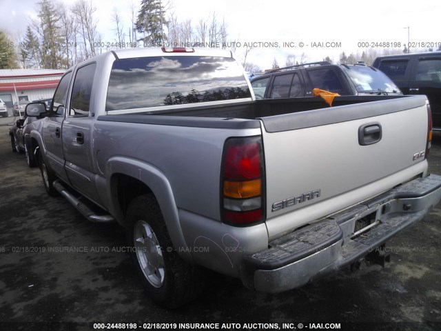 2GTEK13TX41351925 - 2004 GMC NEW SIERRA K1500 银色 照片 3