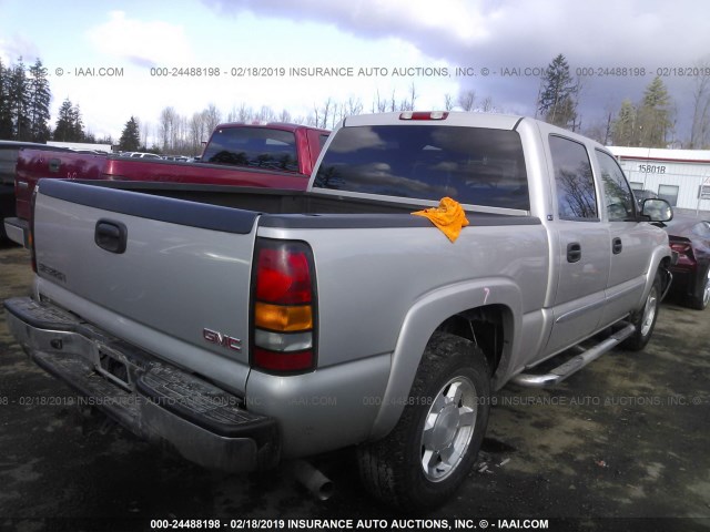 2GTEK13TX41351925 - 2004 GMC NEW SIERRA K1500 银色 照片 4